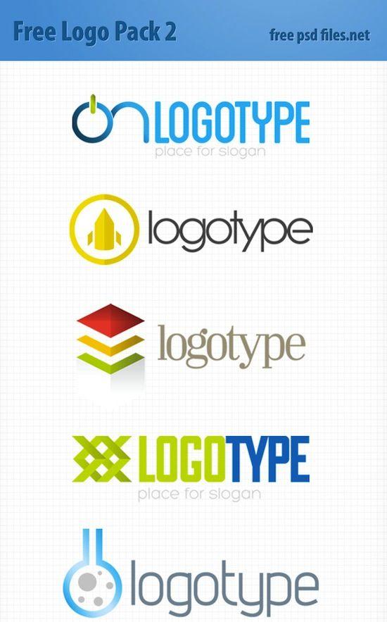 Web and Tech Company Logo - 20+ Pixel-Perfect Free Logo Templates