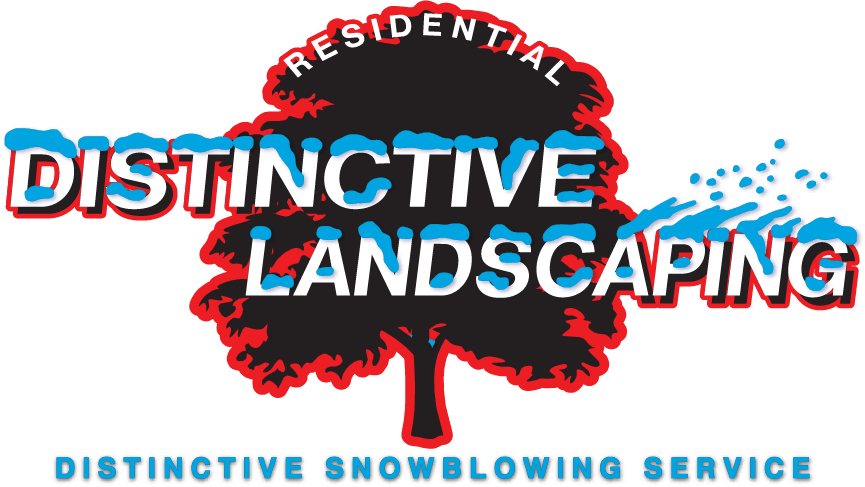 Snow Blowing Logo - Snow Plowing vs. Snow Blowing | Distinctive Landscaping