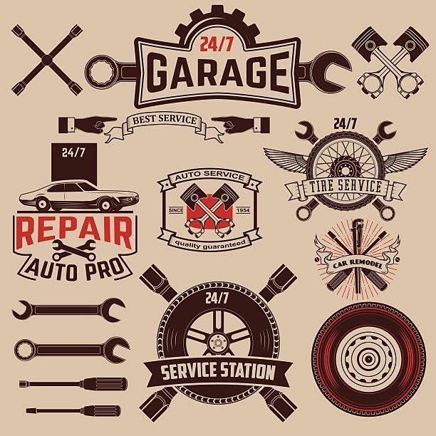 Vintage Garage Car Shop Logo - Résultat de recherche d'images pour 