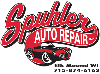 Vintage Automotive Shop Logo - Spuhler Auto Repair – Proudly serving the Chippewa Valley