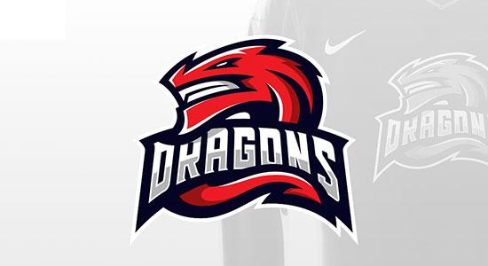 RedR Sports Logo - Dragon Logos: 60+ Most Attractive Logos for Inspiration