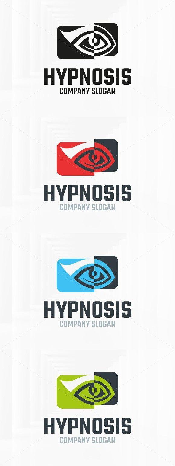 Swirl Eye Logo - Hypnosis Logo Template. Swirl Design. Logo templates, Logos, Eye logo