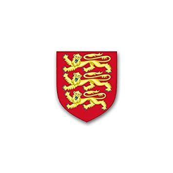 Kingdom of Lions Logo - Sticker # Lions Normandie United Kingdom National Symbol Coat