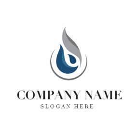 Oil Drop Logo - Free Oil Logo Designs. DesignEvo Logo Maker