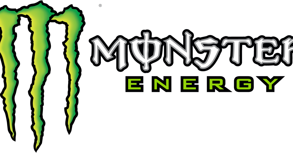 Black and White Monster Logo - Monster Energy
