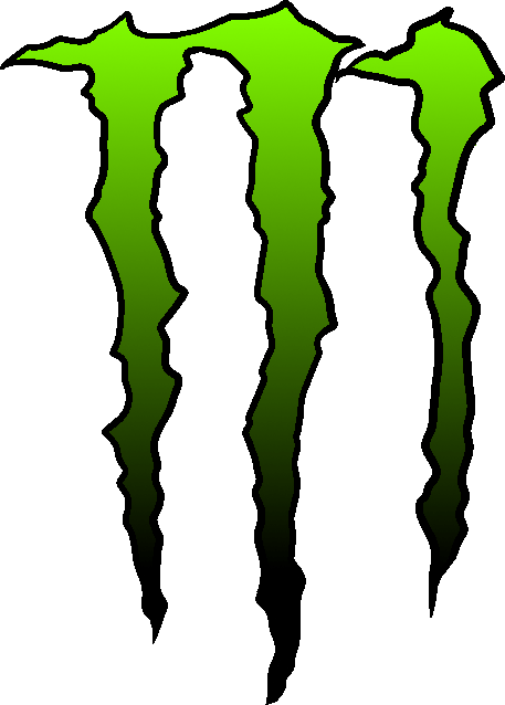 Black and Monster Energy Logo - Monster Png Logo Transparent PNG Logos