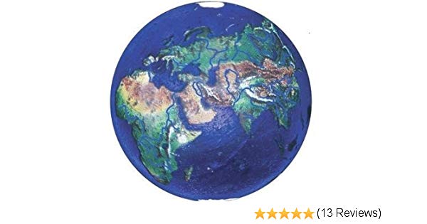 White and Blue Earth Logo - Amazon.com: Blue Earth Marble With Natural Earth Continents ...