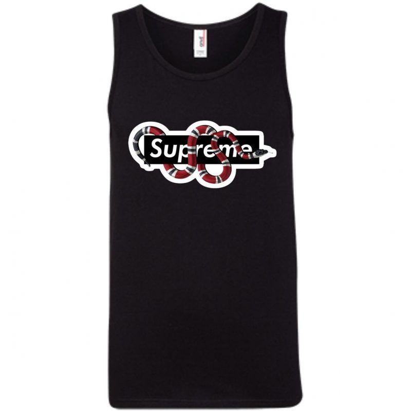 Supreme Snake Logo - Supreme x Gucci Snake Logo Tank Top Supreme x Gucci. Tank