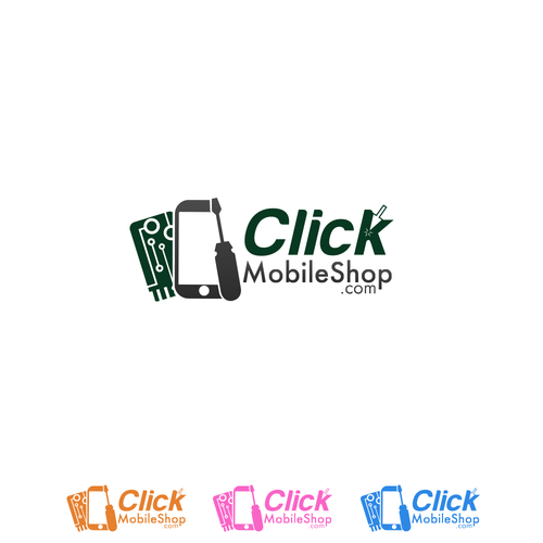 Repair Shop Logo - New design for online Mobile Phone Parts/Repair shop | Logo design ...