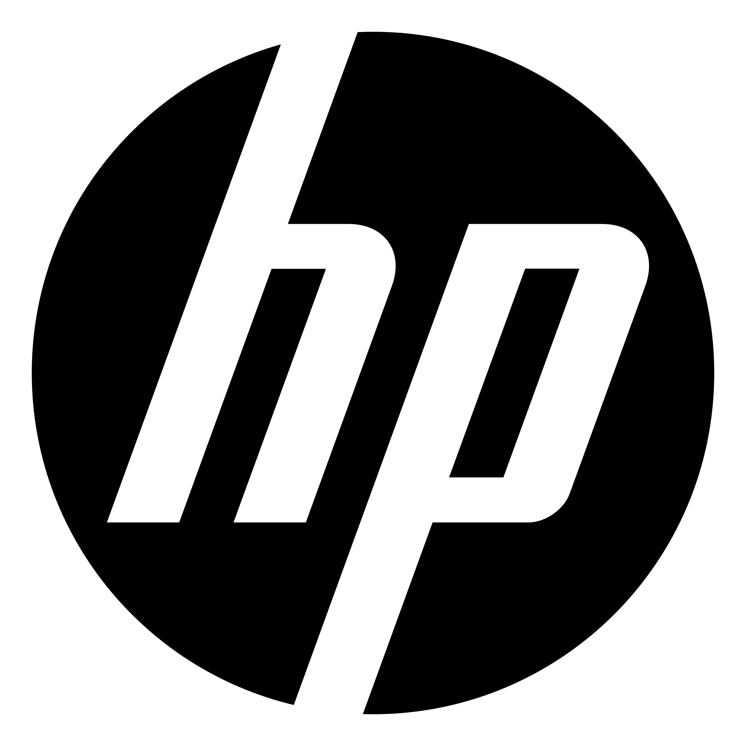 Hewlett Packard Inc Logo - Hewlett Packard. $HPQ Stock. Shares Pop Higher On Q1 Earnings
