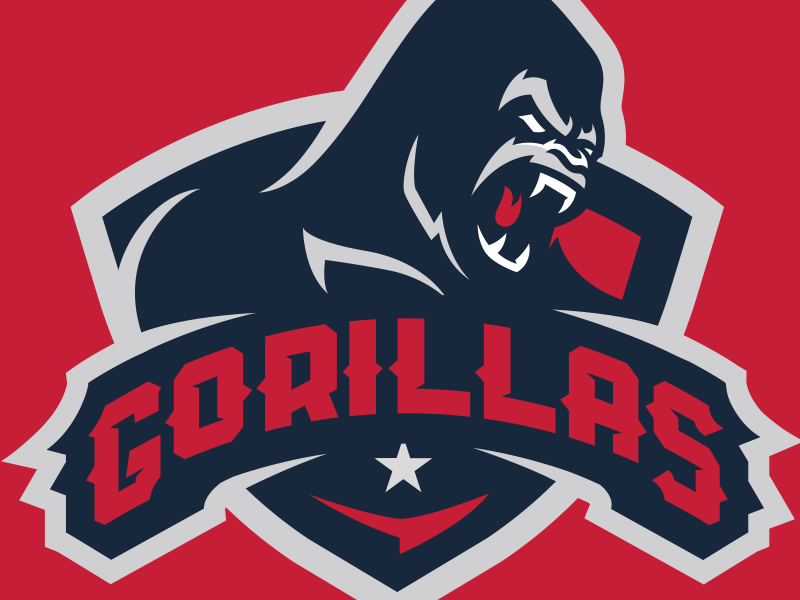 Gorilla Sports Logo - Gorillas Sports Team Logo by MALDITONG AGUSANON | Dribbble | Dribbble