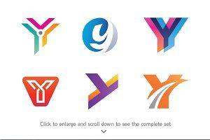 Letter Y Logo - 6 Best of Letter Y Logos ~ Logo Templates ~ Creative Market
