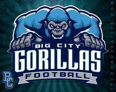 Gorilla Sports Logo - 73 Best mascot branding images | Logo branding, Sports logo, Cool logo