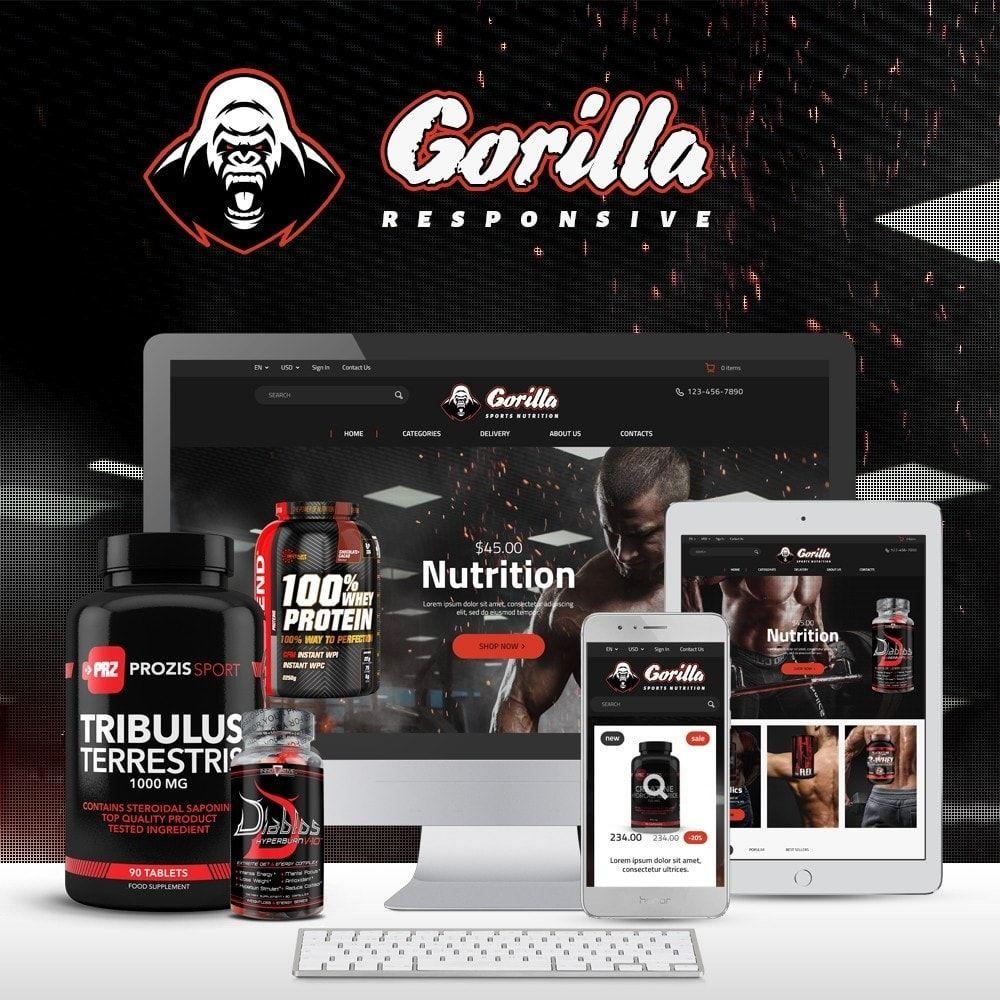 Gorilla Sports Logo - Gorilla & Fitness