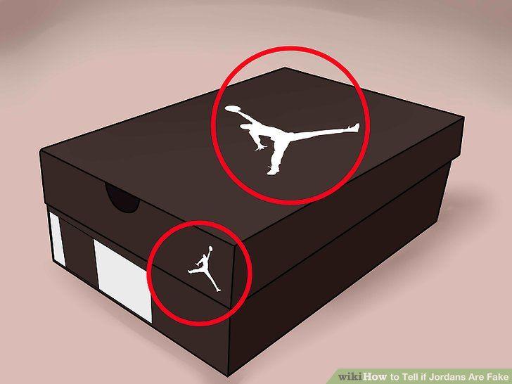 Really Fake Jordan Logo - The Best Ways to Tell if Jordans Are Fake - wikiHow