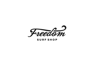 Freedom Logo - Logopond, Brand & Identity Inspiration (Freedom Surf Shop)