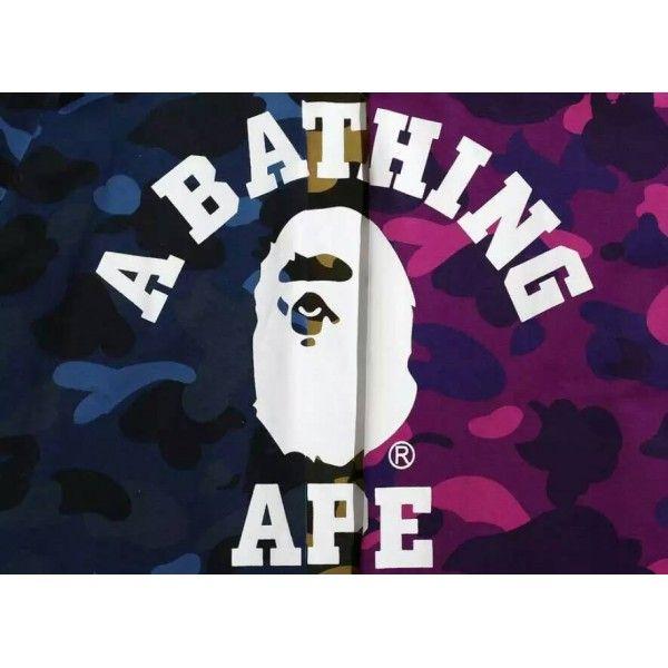 A Bathing Ape Camo Logo - NEW! A Bathing Ape BAPE Camo T-Shirt| Buy A Bathing Ape Online