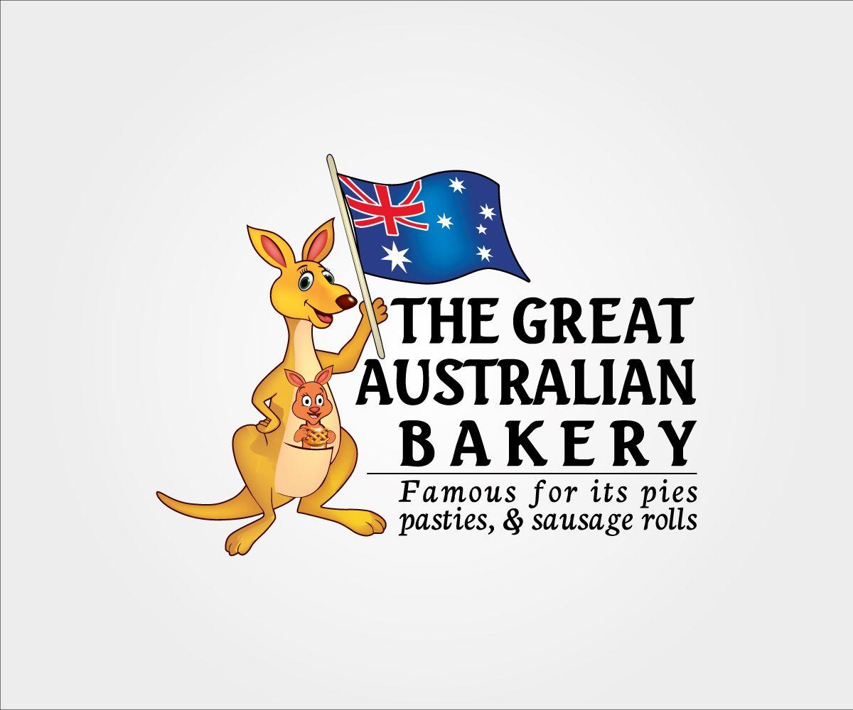 Kangaroo Bakery Logo - Elegant, Playful, Baby Logo Design for The Great Australian Bakery ...