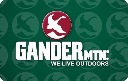 Gander MTN Logo - Gander Mountain eGift | Sweet Deals