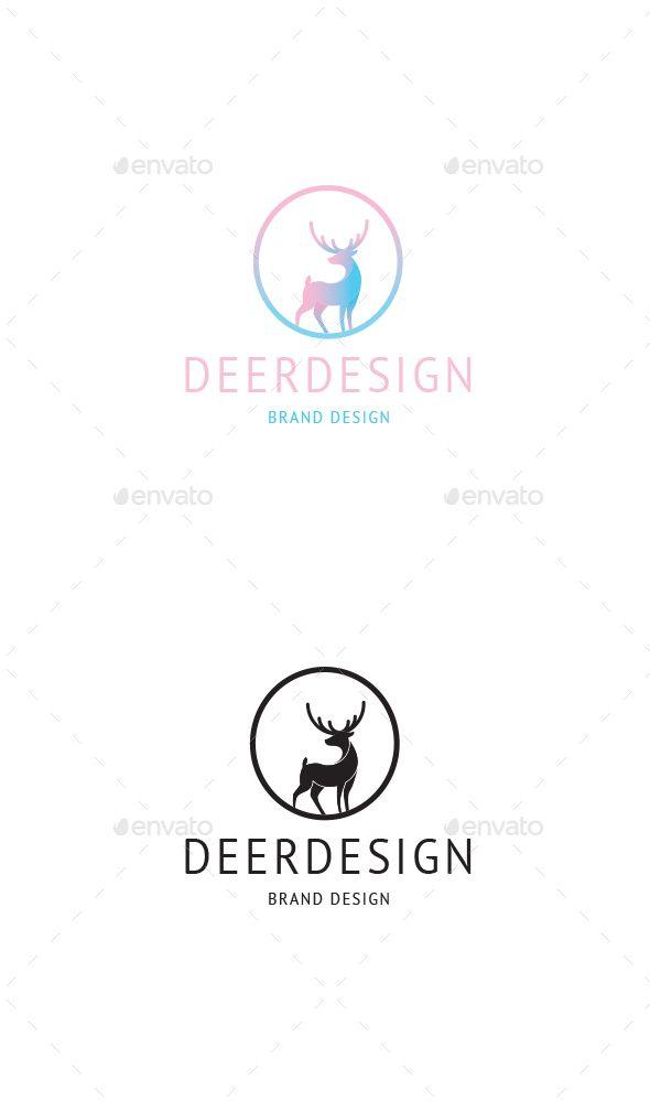 Kangaroo Bakery Logo - Deer+Design+Logo | Logo | Pinterest | Logo design, Logos and Logo deer