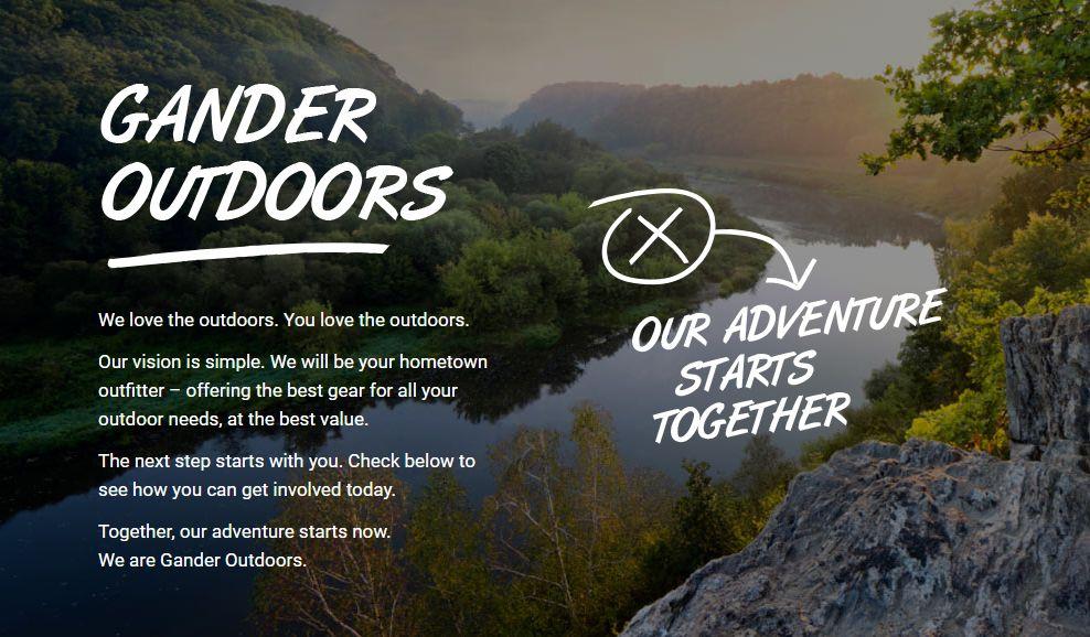 Gander MTN Logo - Gander Mountain is now Gander Outdoors; Design The New Logo, Win ...
