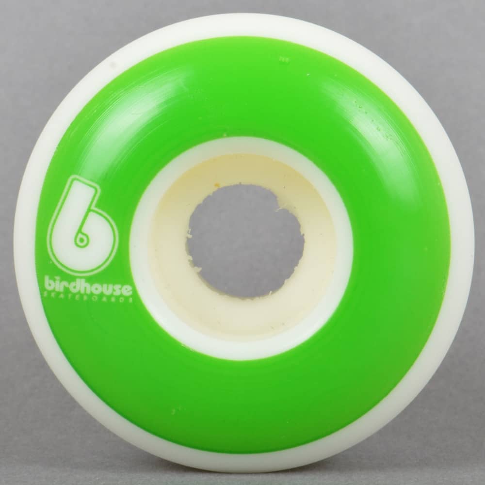 Native B Logo - Birdhouse B Logo Green Skateboard Wheels 54mm