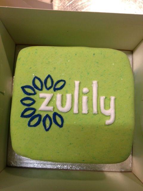 Zulily Logo - Zulily logo birthday cake. Corporate. Cake, Birthday Cake, Cupcakes
