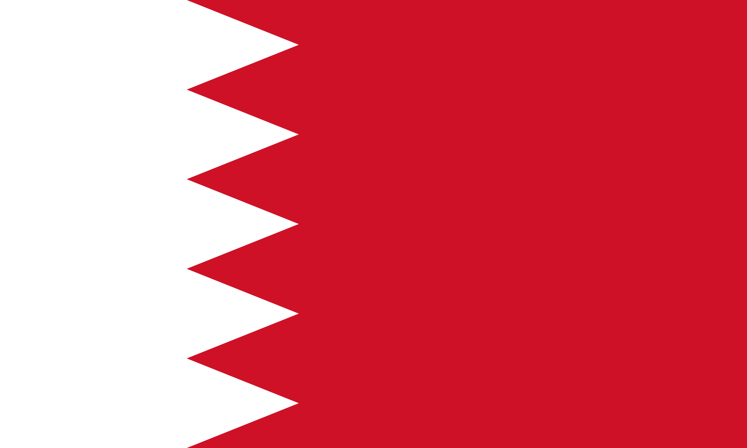Red White Flag Logo - Bahrain. Flags of countries