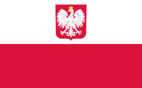 Red and White Flag Logo - Does the Polish flag feature the white eagle? - Quora