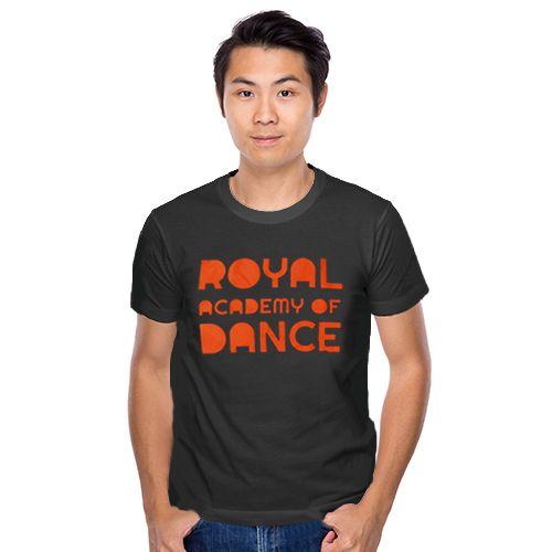 Orange Block Logo - RAD Block Logo Classic Fit T-shirt Grey/Orange : Royal Academy of ...