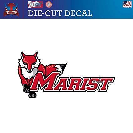 Marist Red Foxes Logo - Amazon.com : Victory Tailgate Marist College Red Foxes Die Cut Vinyl