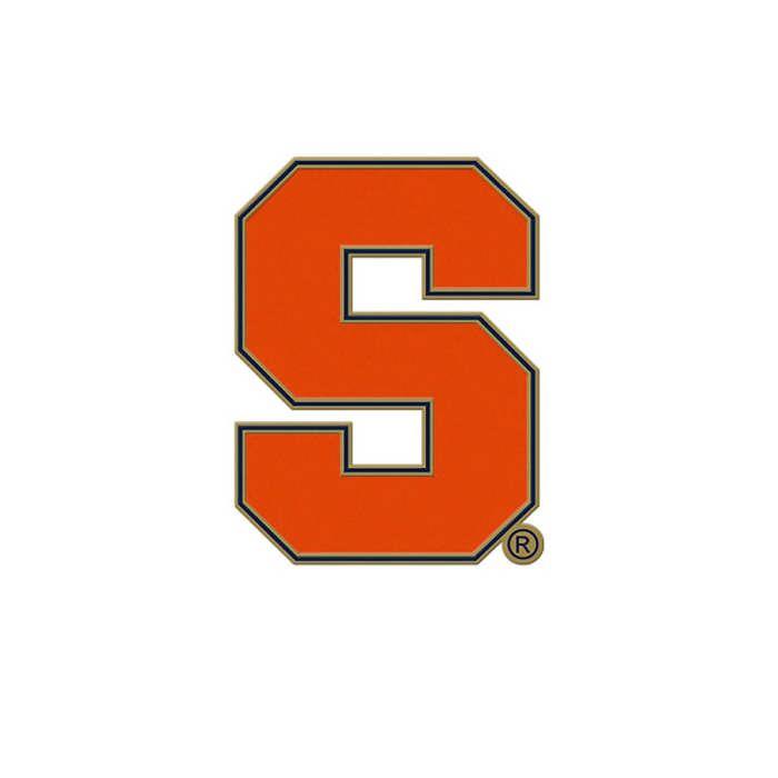 Orange Block Logo - Syracuse University Bookstore - Block S Lapel Pin