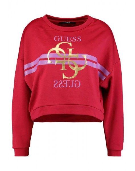 Red G Logo - Guess Red G Logo Sweatshirt. Women's Clothing. Harrison Fashion