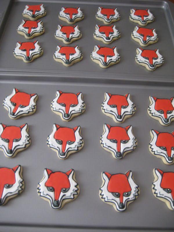 Marist Red Foxes Logo - Mookies: Marist Red Fox cookies