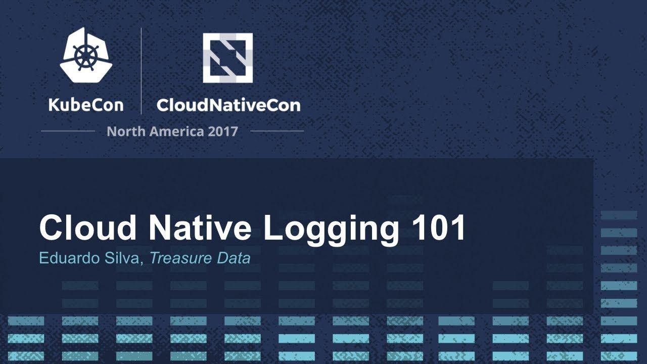 Native B Logo - Cloud Native Logging 101 [B] - Eduardo Silva, Treasure Data - YouTube