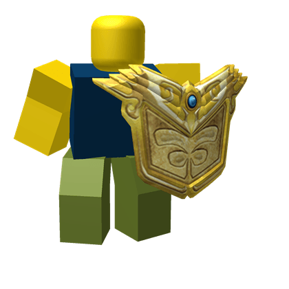 Roblox Shield Logo - Noob Assist: Golden Shield Guardian - Roblox