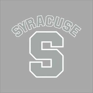 2 Colored College Logo - Syracuse Orange #2 College Logo 1C Vinyl Decal Sticker Car Window ...