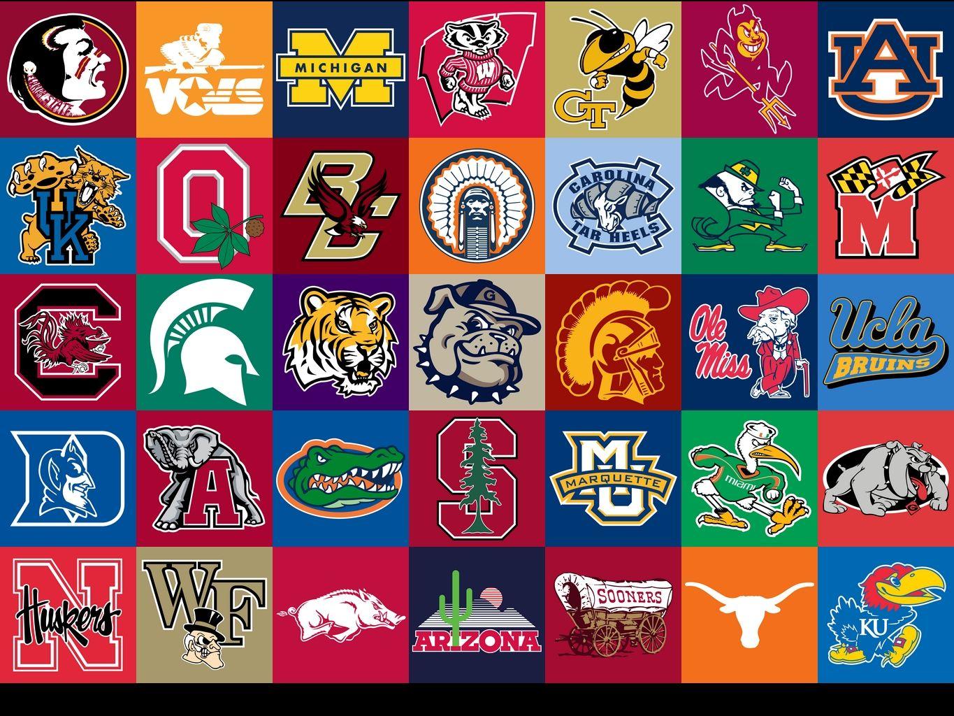 2 Colored College Logo - BetAnySports' College Football Week 2 Opening Lines