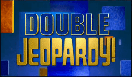 Double Jeopardy Logo - Double jeopardy