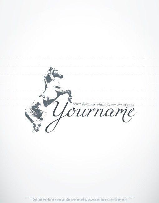 Horse Business Logo - luxury Horse Logo + FREE Business Card