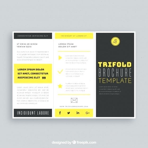 Yellow and Black Word Logo - Black Brochure Template Free Download And Yellow Business Vector