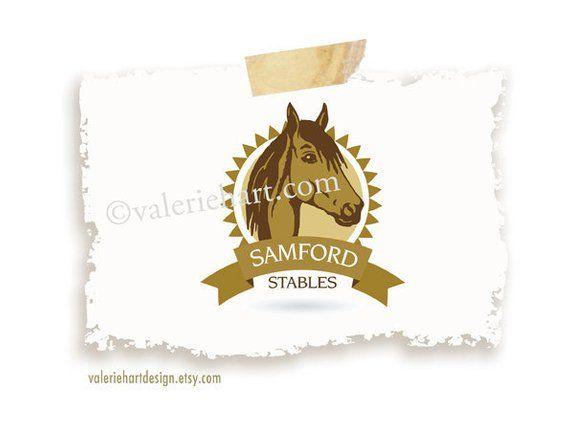 Horse Business Logo - Custom Premade Business Logo Business Branding Custom