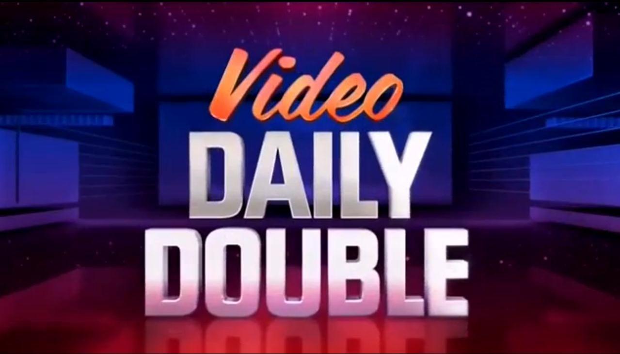 Double Jeopardy Logo - Jeopardy! S28 Video Daily Double. Jeopardy