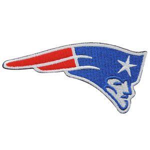 Patriots Football Logo - New England Patriots Football Logo Sew Embroidered NFL Iron