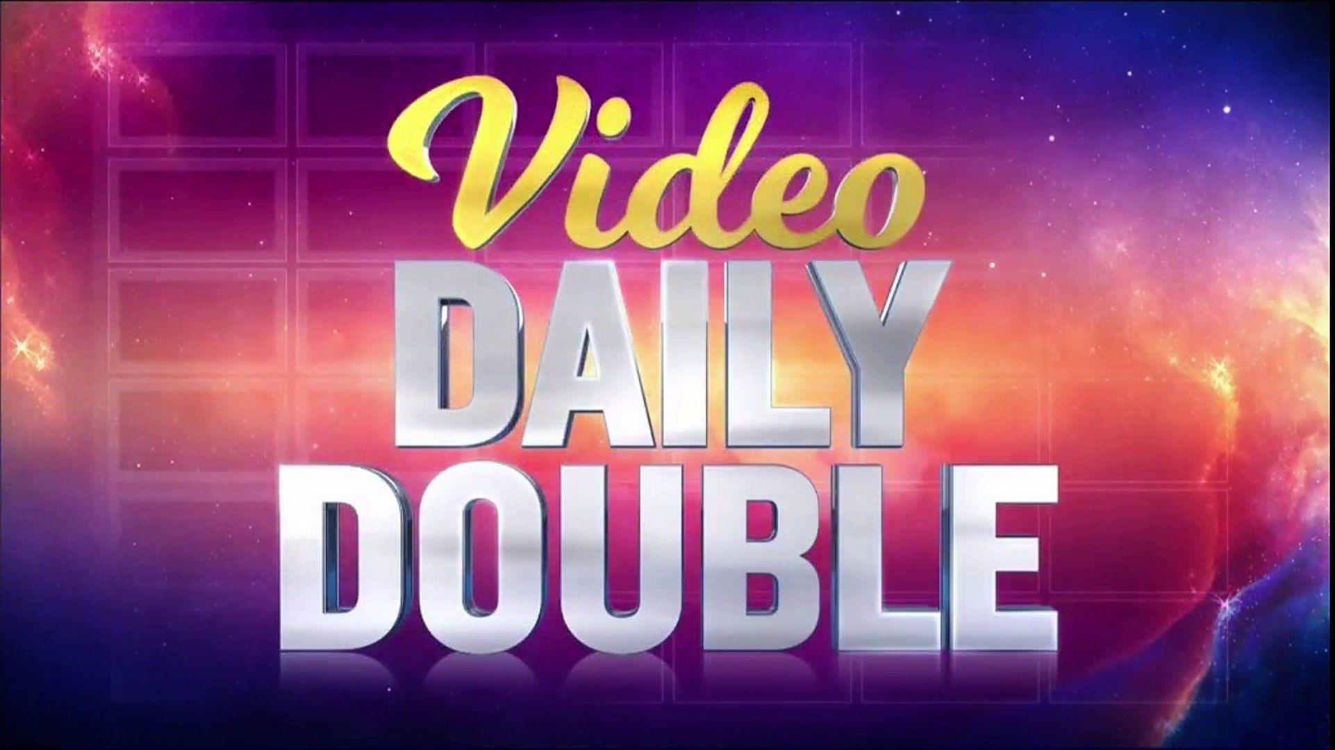 Double Jeopardy Logo - Jeopardy 10-12-2017 - video dailymotion
