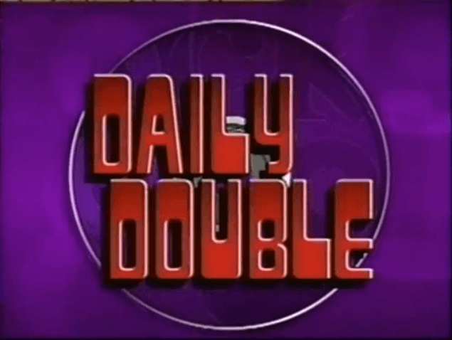 Double Jeopardy Logo - Rock & Roll Jeopardy! S1 Daily Double Logo.png. Jeopardy