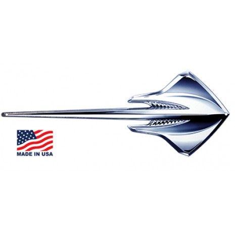 Corvette Stingray Logo - C7 Corvette Stingray Emblem Metal Sign | The Corvette Store