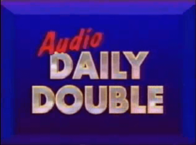 Double Jeopardy Logo - Image - Jeopardy! S15 Audio Daily Double Logo-B.png | Jeopardy ...