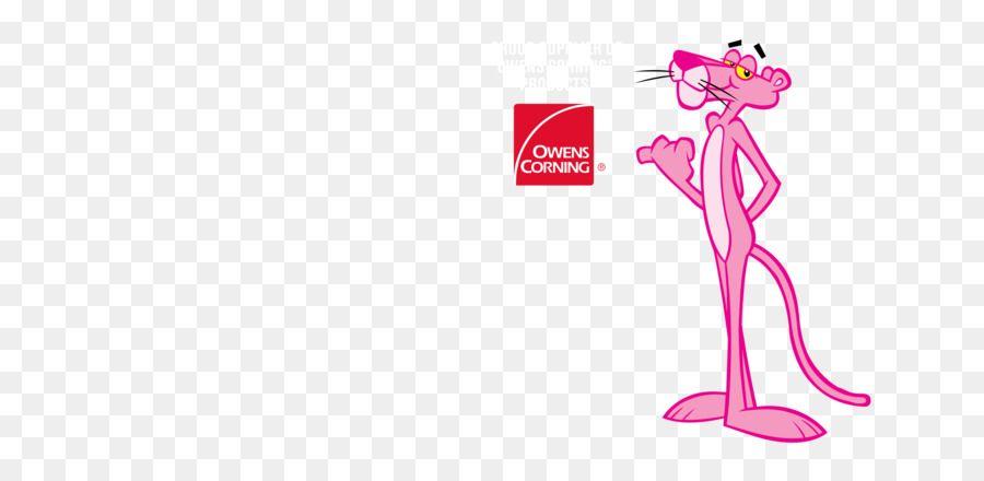 Owens Corning Logo - The Pink Panther Owens Corning Logo png download
