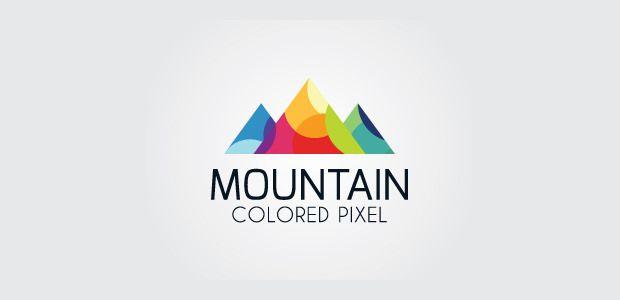 Color Mountain Logo - 25+ Mountain Logo Designs, Ideas, Examples | Design Trends - Premium ...